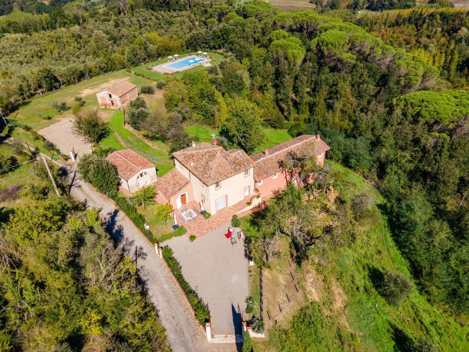 Gorgeous Villa Peccioli, With Private Pool, Ac, Wifi Legoli المظهر الخارجي الصورة